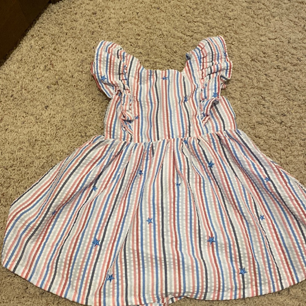 4 T Cat & Jack red, white and blue dress, ** 6 for $25 **
